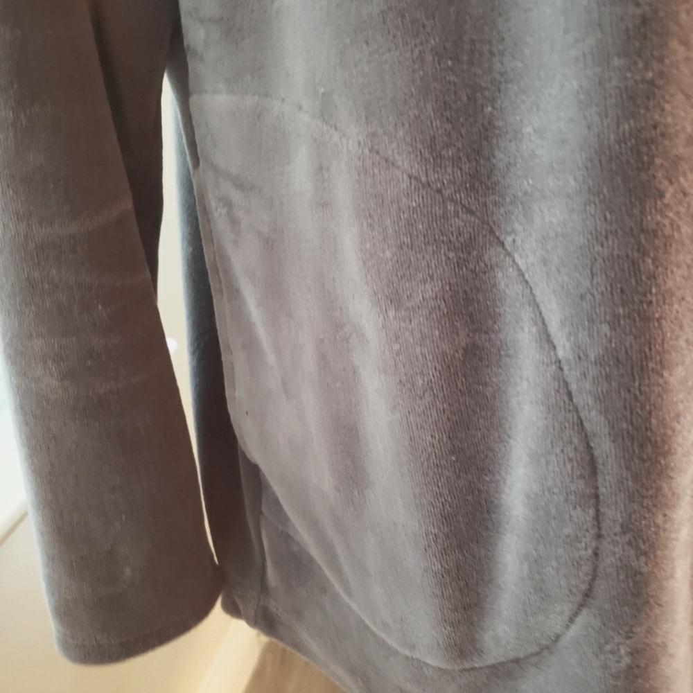 DENIM&CO TUNIC SZ M GRAY - Picture 7 of 9